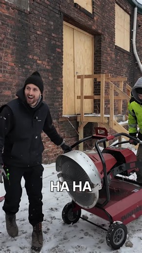 Pro Service Plumbing ™ | When the temperatures drop, the work doesn’t stop. Sunfire keeping us warm with their Radiant Heater. 🔥 @sunfireheaters... | Instagram