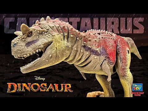 Disney's Dinosaur "Animated" Carnotaurus by Thinkway Toys Review!!!