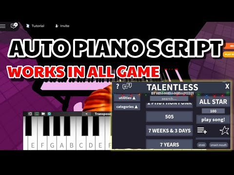 [🔥New] Auto Piano Script Roblox 2026 - Works In All Game, Starving Pianist And All Piano Game