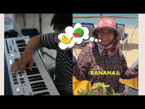 Mango Pineapple Banana (Watermelon) ft. Aunty Mai [DANCE HIT] REMIX