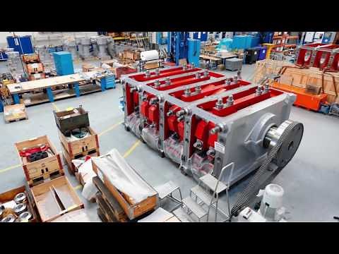 Assembly of a Hyper Compressor in Time Lapse