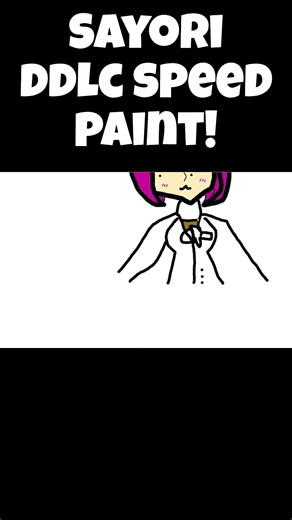 Sayori ddlc speed paint!