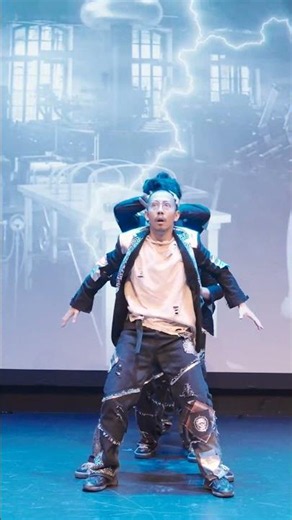 Franken Botz electrify the crowd with futuristic power ⚡🤖 #dance #ytshorts #worldofdance