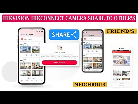 Hikconnect app Camera Sharing Made Easy A Complete Tutorial Customizable Permissions to Others phone