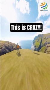 Base Jumping Off Cliffs: The World's Most Extreme Adrenaline Rush 🪂🔥 #shorts #basejump #travel