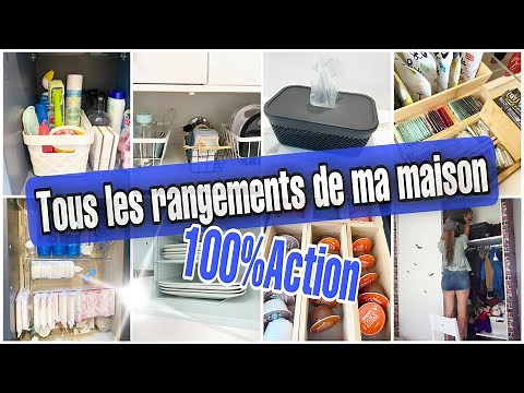✨11 ASTUCES RANGEMENT ET ORGANISATION 100�TION