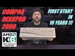 Compaq Deskpro 2000. First Start in 16 years !