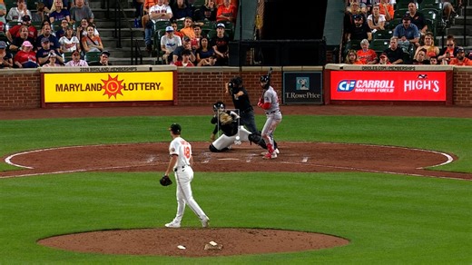 Corbin Martin fans Connor Wong to end the 9th