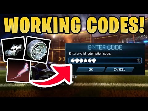 All WORKING Rocket League Codes To REDEEM On Rocket League! (all free redeem codes)