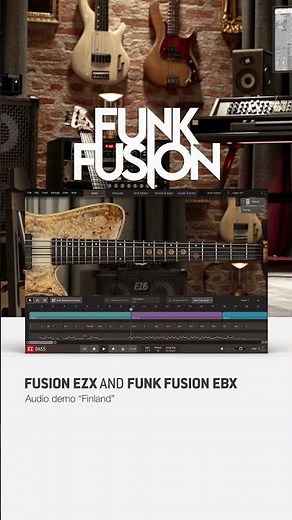 Funk Fusion EBX & Fusion EZX – In the Mix! #ezdrummer3 #ezbass