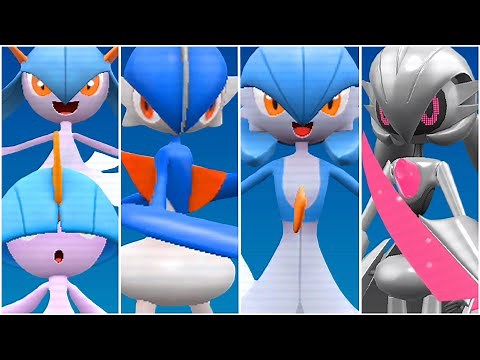 IRON VALIANT FORMS EVOLUTION TEAM! Shiny Ralts, Kirlia, Gardevoir, Gallade Moveset Pokemon
