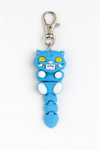 Kpop Demon Hunter Derpy Cat Blue Tiger Keychain Goody Bag Party Favor - Etsy