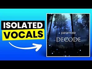 Decode - Paramore | Only Vocals (Isolated Acapella)