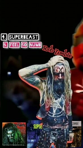 5 Rob Zombie Songs you gotta know 🧟🤘 #musicshorts