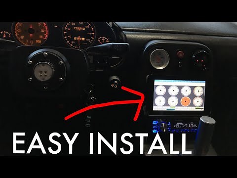 $120 Raspberry Pi Gauge Setup | Miata