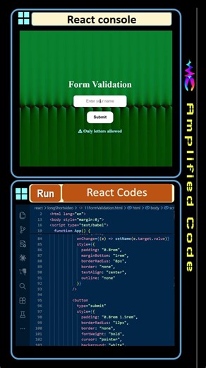 18: Form Validation | React JS Programming