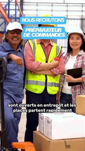 Commente « JOB » pour postuler et envoie ton CV par mail 📩 contact@emploi-log.org #paris #paris #iledefrance #iledefrance #france