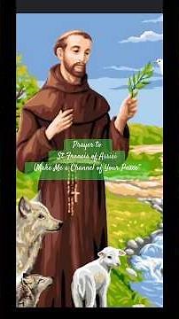 (Make me a channel of your peace) ST FRANCIS PRAYER 🙏 ✝️🎶💕🐾❤️(LIVE MASS RECORDING)