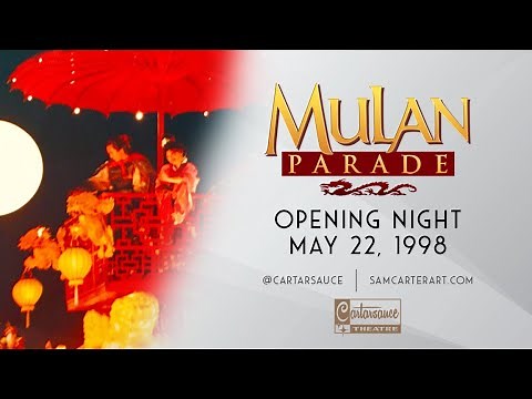 Mulan Parade - Disneyland 1998