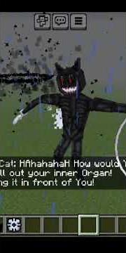 Cartoon cat (Goji Draw) vs beast bendy (bendythedemon18) - Minecraft | mob battles