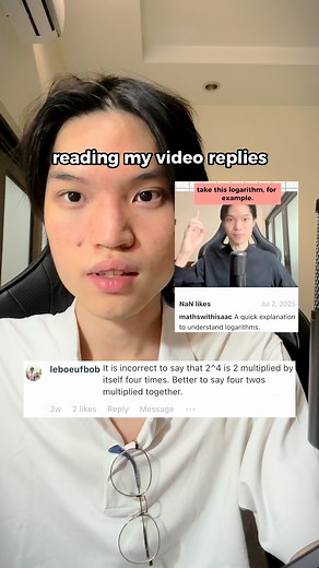 Isaac Wong on Instagram: "powers = repeated multiplication #maths #igcse #mathtips"