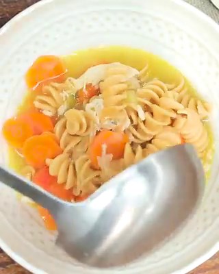 546K views · 99 reactions | Quick Chicken Noodle Soup: And it's ready...