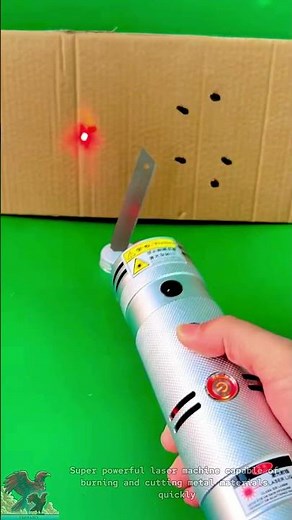 Super Powerful Laser Burning Metal Fast #tools #shorts #viral #creative