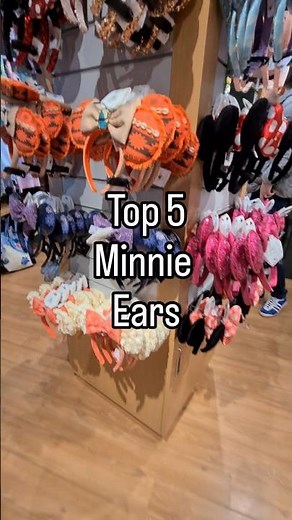 The BEST Minnie Ears at Disney Store 🎀 #mouseears #disneyears