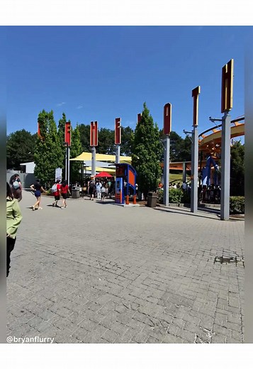 Behemoth Roller Coaster Walkthrough at Canada’s Wonderland