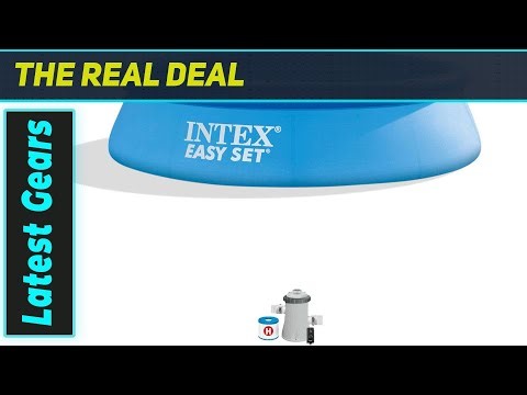Intex Easy Set Pool – Best Inflatable Backyard Pool with Filter Pump