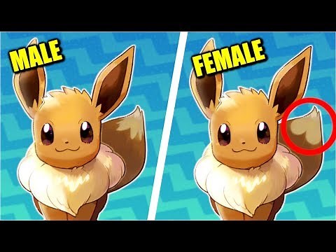 All Pokémon Gender Differences (Generation 1 to 7 + Let's Go)