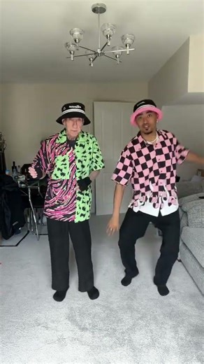 practising my CAKE dance challenge with my 75 year old dad #short #shorts # #jayscoterttter