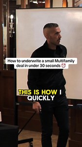 How to underwrite a small Multifamily deal in under 30 seconds ⏰ I wrote a full book on exactly how this process works…You can buy it for $19 on Amazon Or just dm me “BOOK” and we will give you a digital copy for FREE! #multifamily #brrrrstrategy #multifamilyrealestate | Tony Stephan