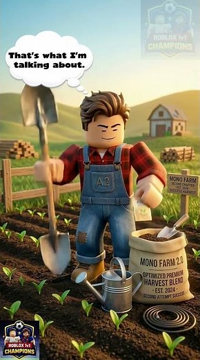 I Turned a Dead Farm Into a Dream Farm in Roblox! 🌱🔥 #shorts