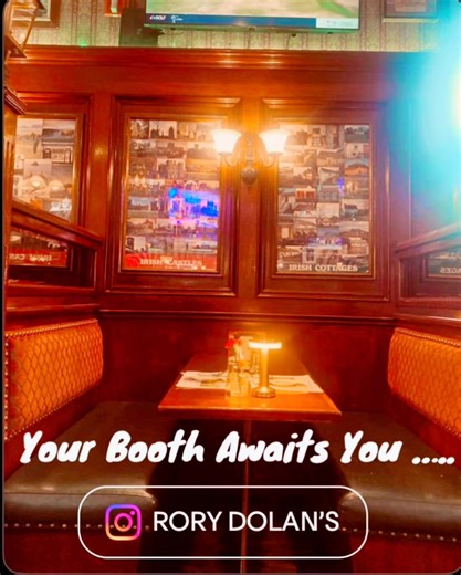 14 reactions | Our cozy intimate booths are ideal for Date Nights, catching up with Family & Friends over Lunch / Dinner or just some Drinks ☕️ Call us today Tel 914-776-2946. Your Booth Awaits You !!!! #Booths #cosy #intimatedining #datenightideas #lunch #dinnervibes #cocktailsofinstagram #beers #coffee #desserts #getogether #familytime #froendsforever #rorydolans | Rory Dolan's Restaurant, Bar, & Caterers | Facebook