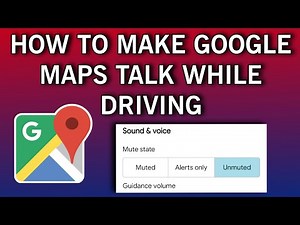 How To Make Google Maps Talk While Driving | Easy Tutorial