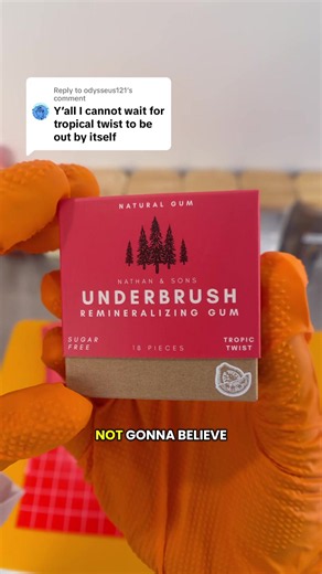 Tropic Twist Underbrush Gum review — Limited supply rematerializing gum