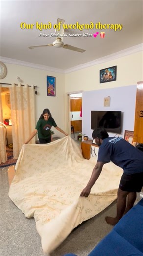 Kiran Lachu on Instagram: "From office chairs to cozy corners, we planned the perfect weekend date night ✨ We set up our projector and turned our space into a mini movie haven❤️ . . Comment for Link  . . The projector is available on the Lumio website—do check it out!” . . #couple #love #couplegoals #couples #insta instagram happy photooftheday relationshipgoals beautiful couplelove family relationship virals trendingreels"