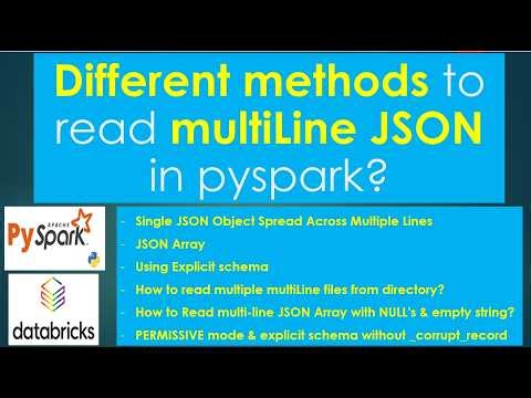 126. How to read multiLine JSON files in pyspark? | #pyspark PART 126