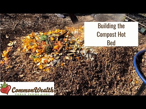 Compost as a heat source - Episode #2: Building the Hot Bed