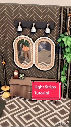 The Sims 4 Light Strips and Boards Build Tutorial