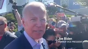 7.5K views · 138 reactions | Joe Biden gave a preview of what to expect from him during tonight's #DemDebate: Reporter: Ready to take on Bloomberg? B: I'm just going to tell the truth R: What's the truth about Bloomberg? B: He's using Barack's pictures like they're good buddies. I'm gonna talk about his record | POLITICO | Facebook
