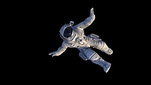 Female Astronaut Falling Alpha Video Footage Stock Footage Video (100% Royalty-free) 3419744747 | Shutterstock