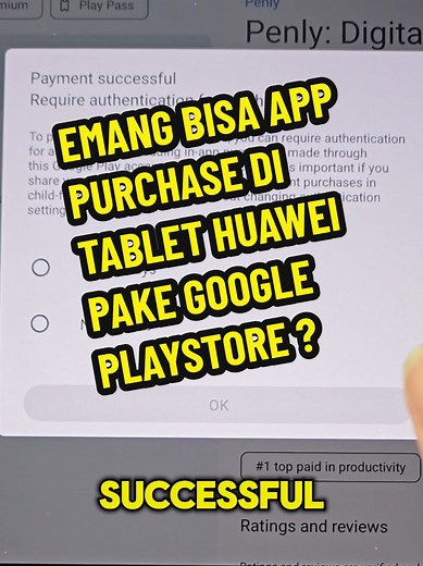 Panduan Membeli Aplikasi di Tablet Huawei