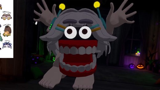 【熟】Ellie万圣节抽象3D模型VR直播