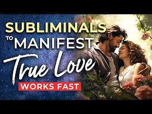 SUBLIMINAL Affirmations to Manifest TRUE LOVE ★ Powerful Subliminals for The Love Of Your Life