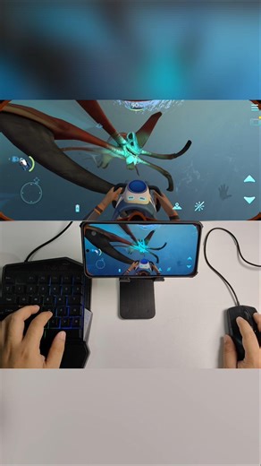SUBNAUTICA MOBILE WITH MOUSE AND KEYBOARD SETUP!! POCO X7 PRO!!
