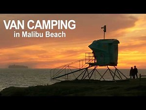 Malibu Beach Camping | Relax & Explore at Leo Carrillo State Park! [Van Camping, Camping Food]