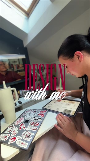 Designing a custom tattoo – red & black clock with Dalí vibes. Bold lines, twisted time, surreal edge. #designwithme #tattoodesign #daliinspired #surrealart #customtattoo #darkfemart #redandblack #tattoovibes