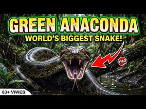 Green Anaconda-The World’s Biggest Snake | Amazon Rainforest Documentary (#4K)